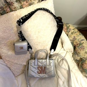 Silver Steve Madden bag